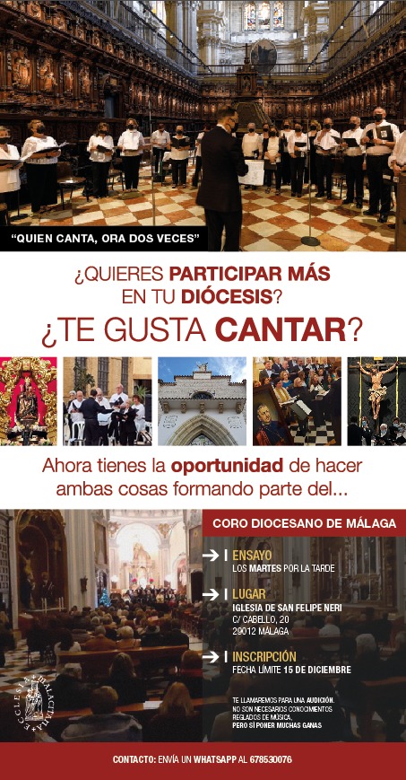 CONVOCATORIA CORO DIOCESANO 2022