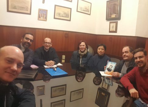 El equipo de la Delegación Diocesana de Liturgia celebra la segunda reunión del curso 22-23