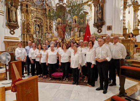 El Coro Diocesano participó en la solemnidad de los Santos Mártires Ciriaco y Paula, patronos de Málaga