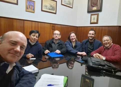 El equipo de la Delegación Diocesana de Liturgia celebra la tercera reunión del curso 23-24