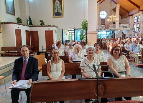 El Coro Diocesano participó en la Santa Misa de la Vigilia de Espigas de la Adoración Nocturna Española en Málaga