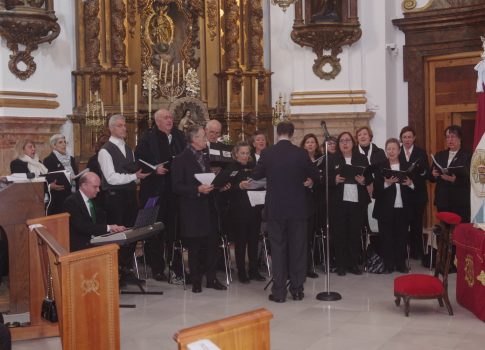 El Coro Diocesano participó en la Santa Misa de jura de la nueva Junta de Gobierno de la Agrupación de Congregaciones y Hermandades de Glorias de Málaga