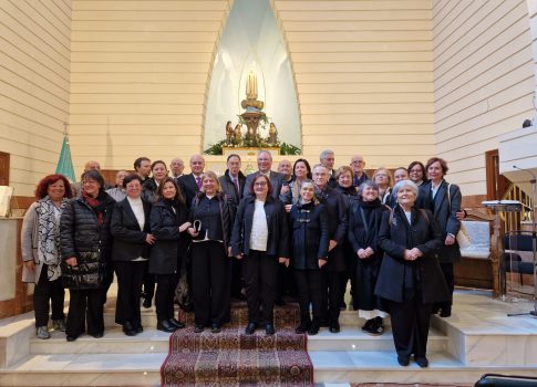 El Coro Diocesano participó en la Santa Misa con motivo del 75 aniversario de la llegada a Málaga de la imagen de la Virgen de Fátima.