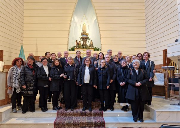 El Coro Diocesano participó en la Santa Misa con motivo del 75 aniversario de la llegada a Málaga de la imagen de la Virgen de Fátima.