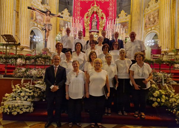 El Coro Diocesano participa en la Santa Misa del octavo día de la novena en honor de Santa María de la Victoria